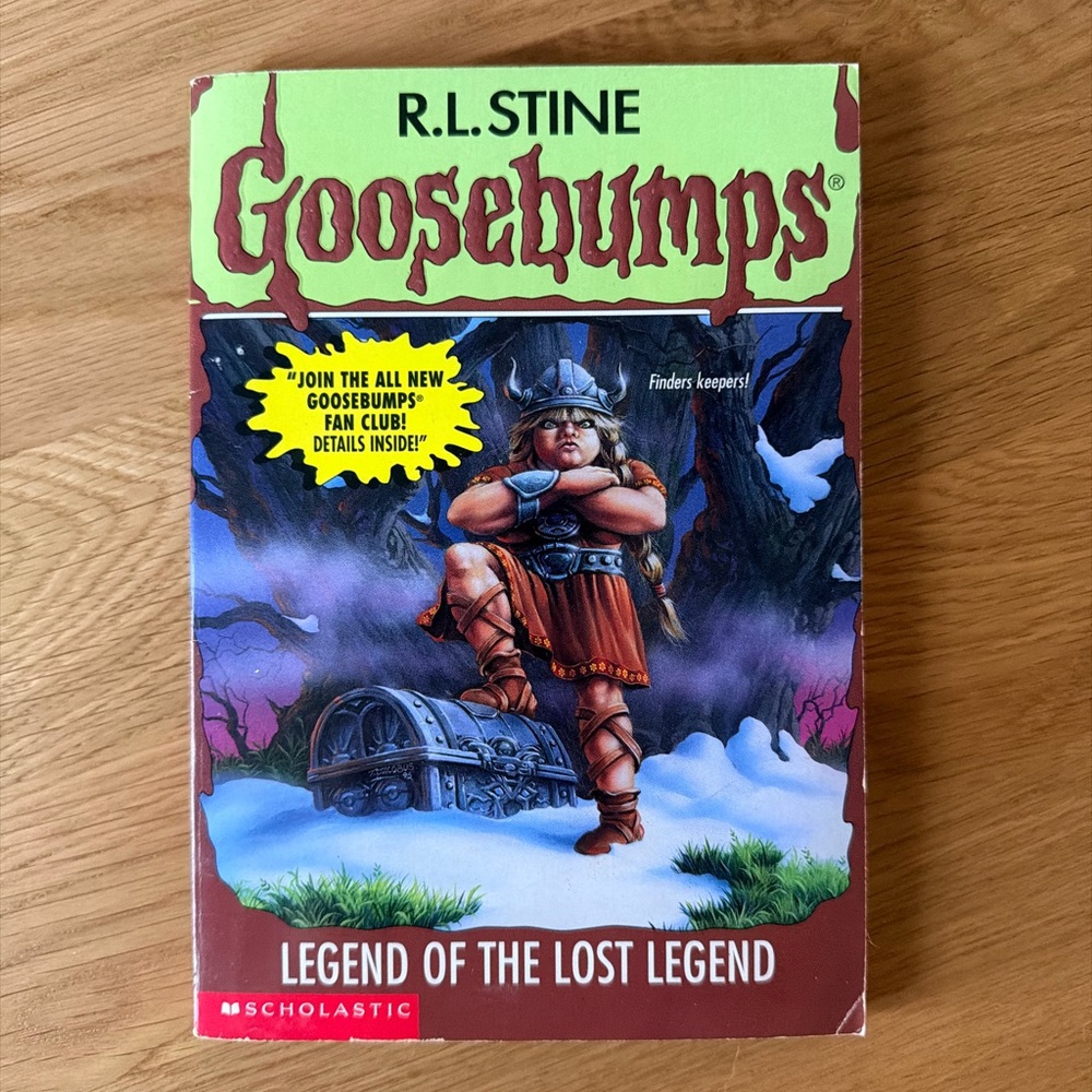 Goosebumps Legend of the Lost Legend by R.L. Stine